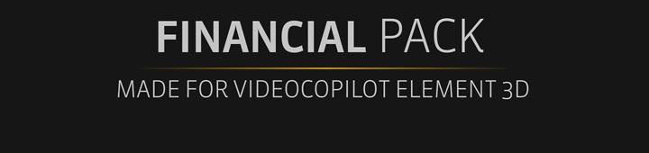 Financial Pack After Effects Videocopilot Element 3D The Pixel Lab