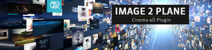 Image2Plane C4D Plugin Banner