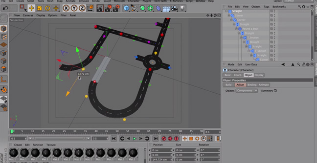 free road builder for cinema4d 株式会社ボーンデジタル ブログ