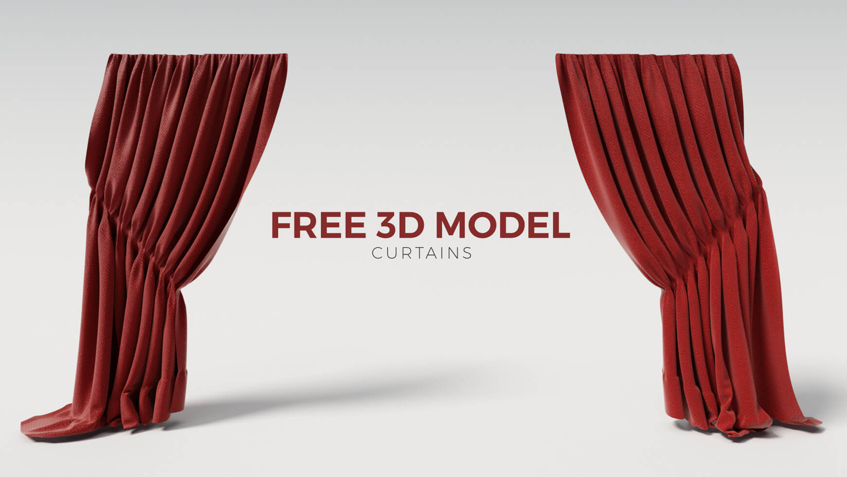 Free Cinema 4d 3d Model Cloth Curtains The Pixel Lab
