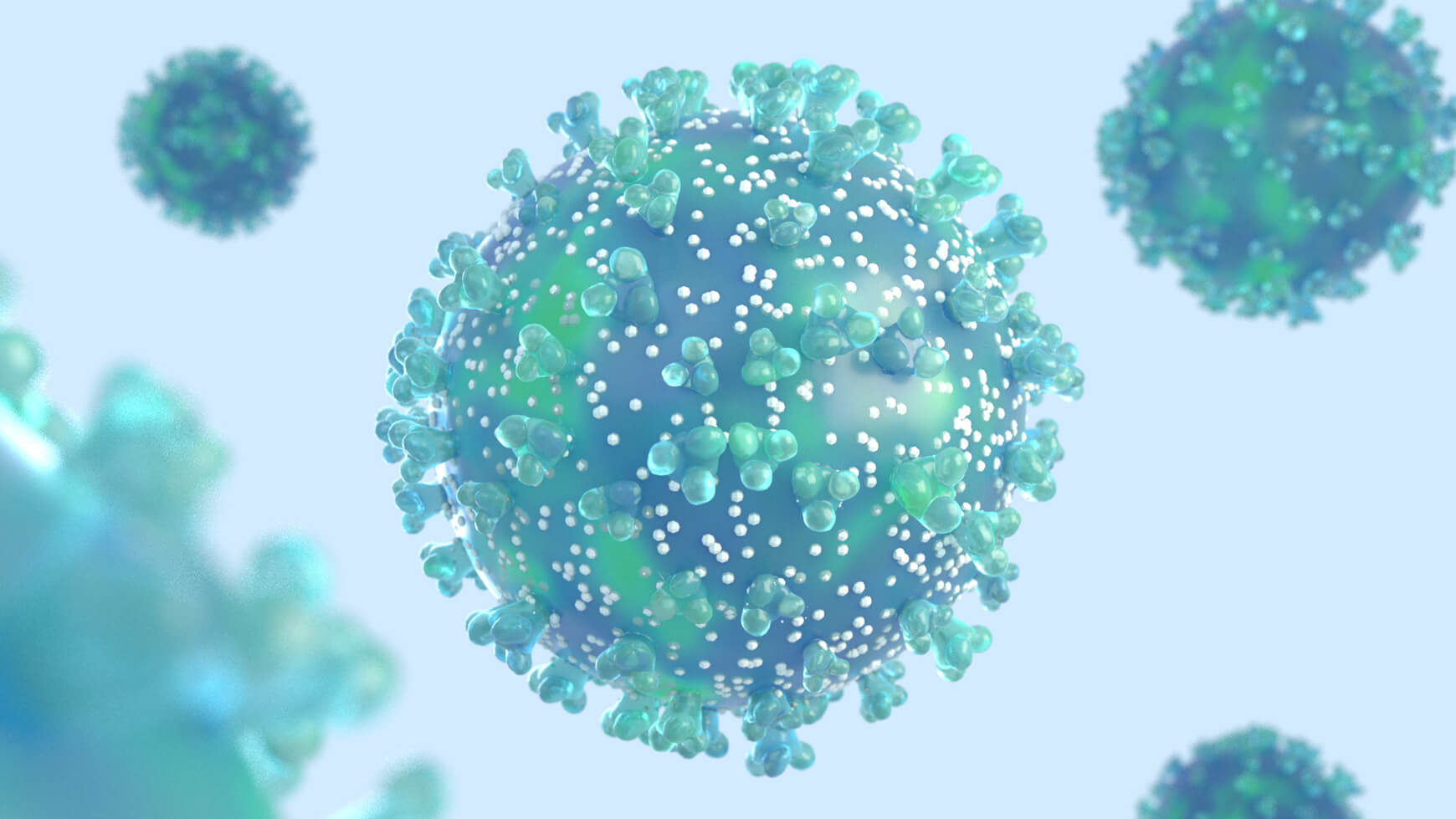 Free Covid-19 Coronavirus C4D 3D Model - The Pixel Lab