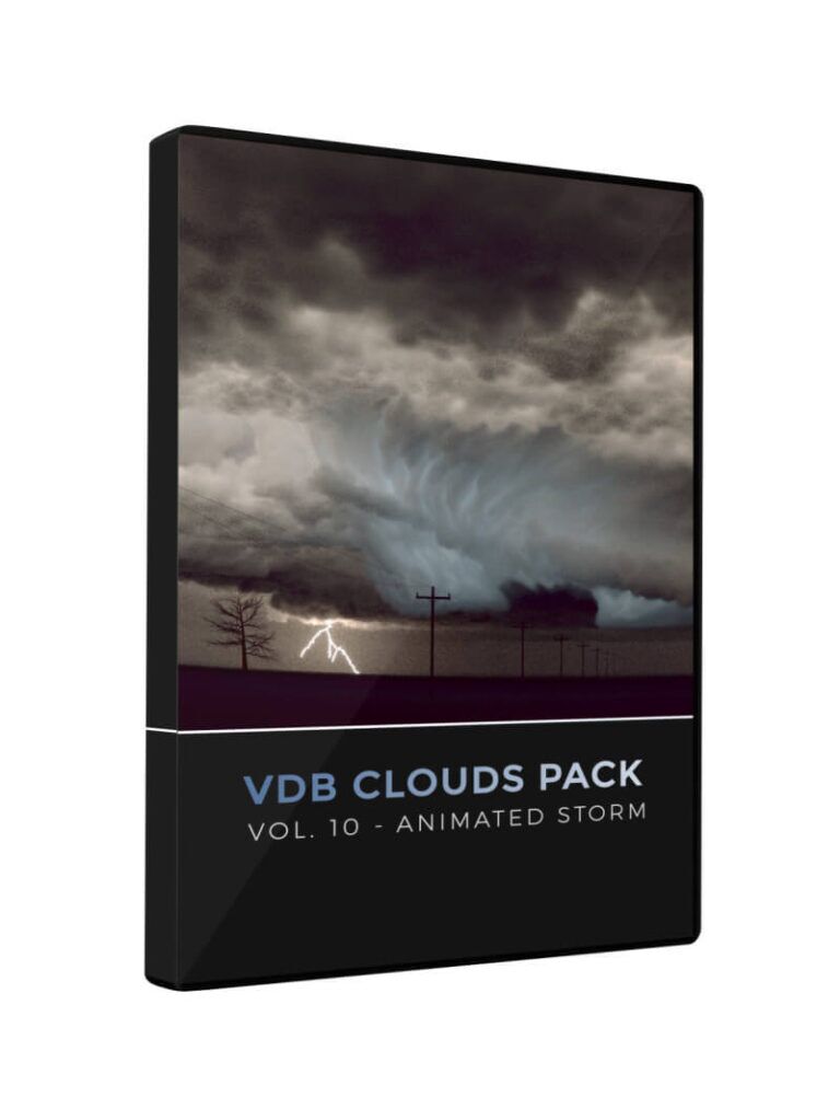 VDB Clouds Pack 10 - Animated Storm - The Pixel Lab