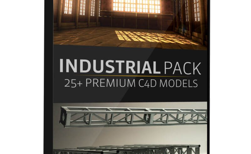Industrial Pack Cinema 4D 3D Model Pack