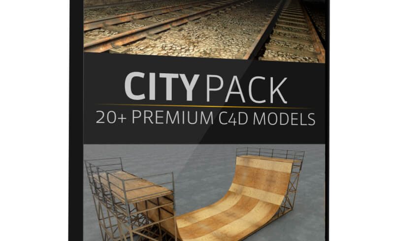 City Pack Cinema 4D 3D Model Pack