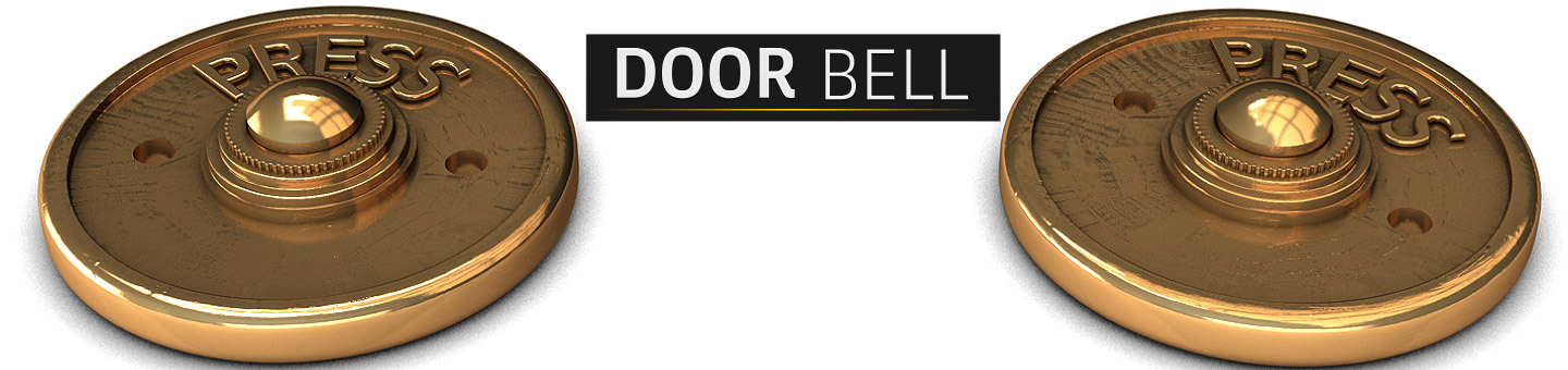 C4D-3D-Model_Doorbell