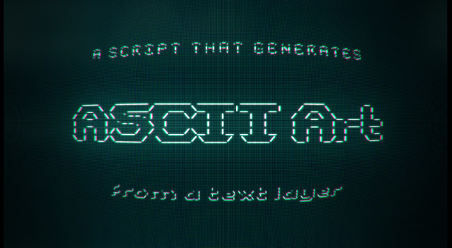 Ascii schrift generator