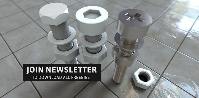 Free-CD-ModelRig-Bolt