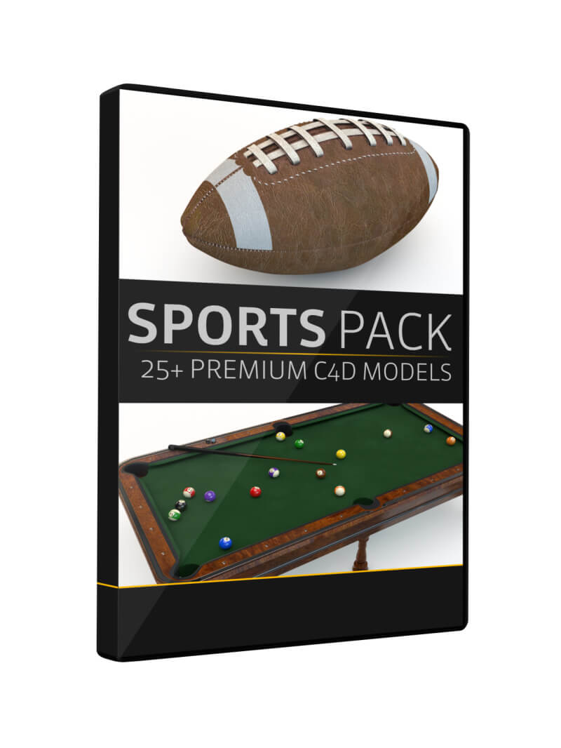 Sports Pack Cinema 4D 3D Model Pack