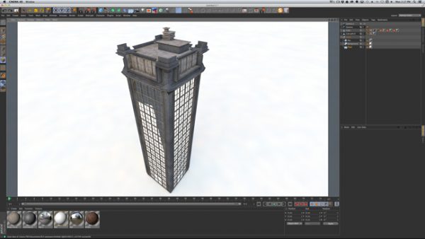 building c4d download building c4d download
