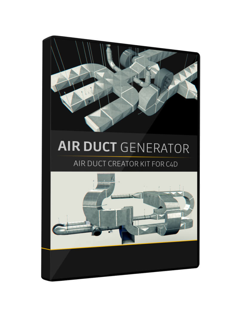 Air Duct Generator Cinema 4D Plugin