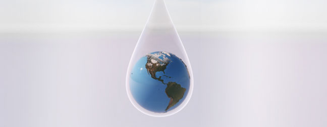 Droplet-Earth-C4D-3D-Model