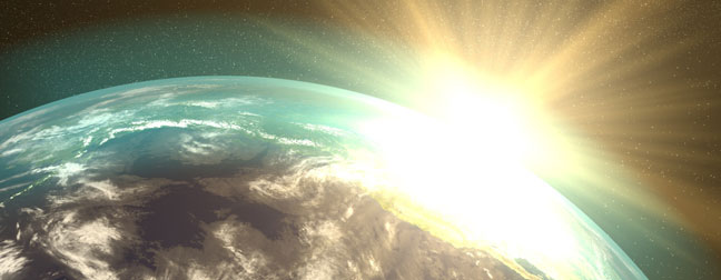 Sunrise-Earth-C4D-3D-Model