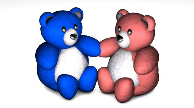 new model teddy bear