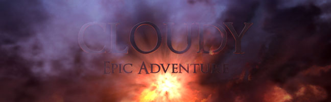 Cloudy-Epic-Adventure-C4D-3D-Text-Trailer-Titles