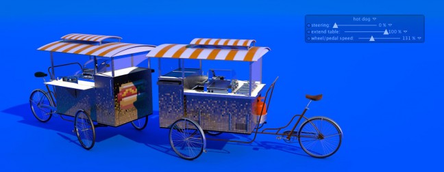 C4D-3D-Model-Cinema4D-hot-dog-trike
