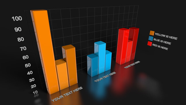 Simple-Bar-Chart-Version-5-Graph-C4D-3D-Model-Infographics-Graph-Bars-Chart-Pack