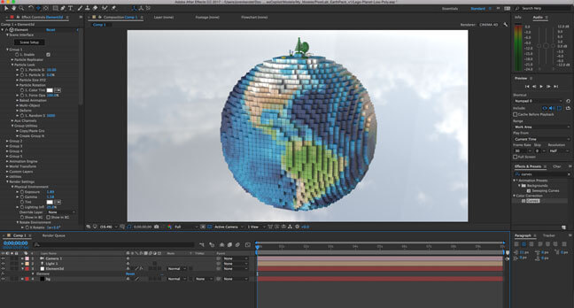after-effects-ae-adobe-element3d-videocopilot-model_pack-lego-planet-low-poly