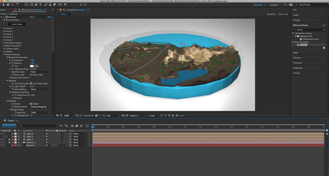after-effects-ae-adobe-element3d-videocopilot-model_pack-low-poly-landscape