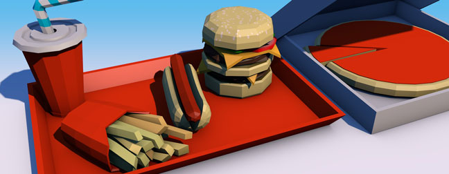 c4d-cinema4d-maxon-3d-model-low-poly-explainer-table-top-objects-fast-food