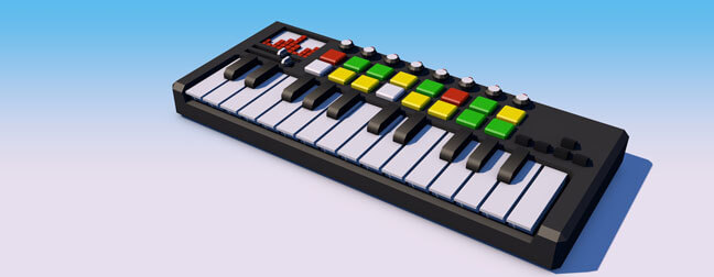 c4d-cinema4d-maxon-3d-model-low-poly-explainer-table-top-objects-keyboard-synth