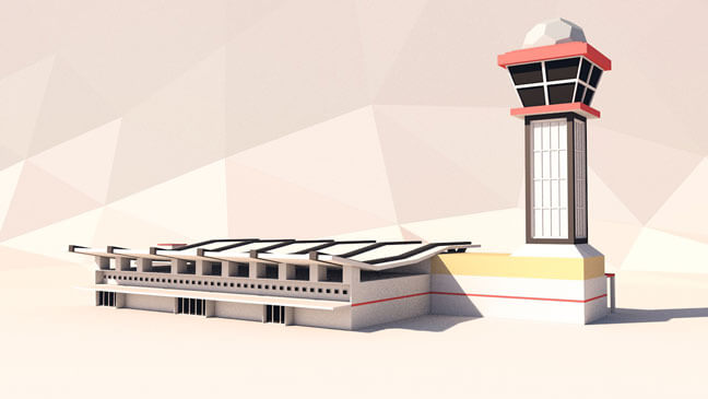maxon-cinema4d-c4d-3d-model-low-poly-airport-terminal