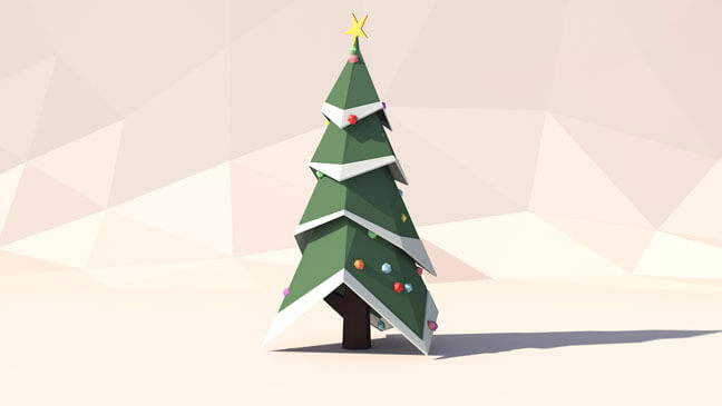maxon-cinema4d-c4d-3d-model-low-poly-christmas-tree
