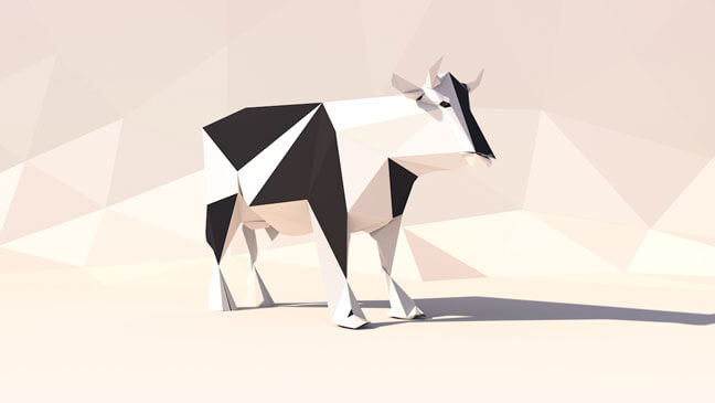 maxon-cinema4d-c4d-3d-model-low-poly-cow