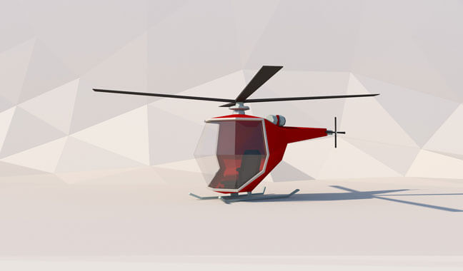 maxon-cinema4d-c4d-3d-model-low-poly-helicopter
