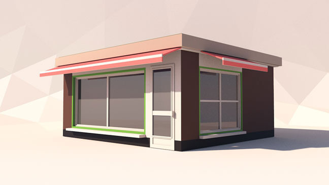 maxon-cinema4d-c4d-3d-model-low-poly-shop-2