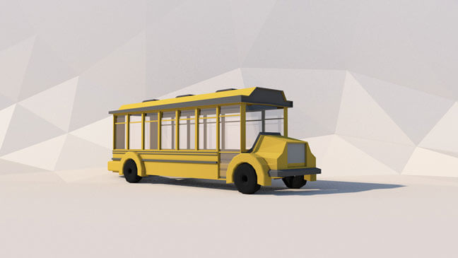 maxon-cinema4d-c4d-3d-model-low-poly-bus