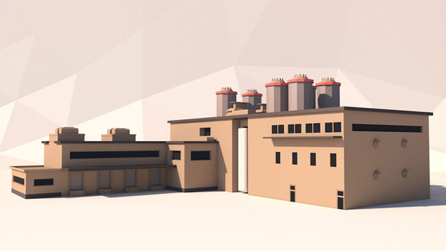 maxon-cinema4d-c4d-3d-model-low-poly-factory-2