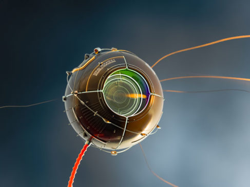Free C4D 3D Model: Sci Fi Orb - The Pixel Lab
