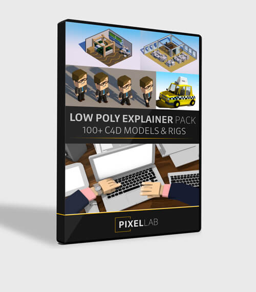 Low Poly Explainer Pack $45