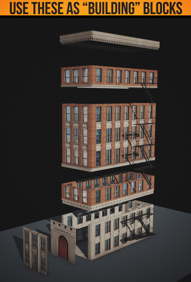 4d building blocks on sale