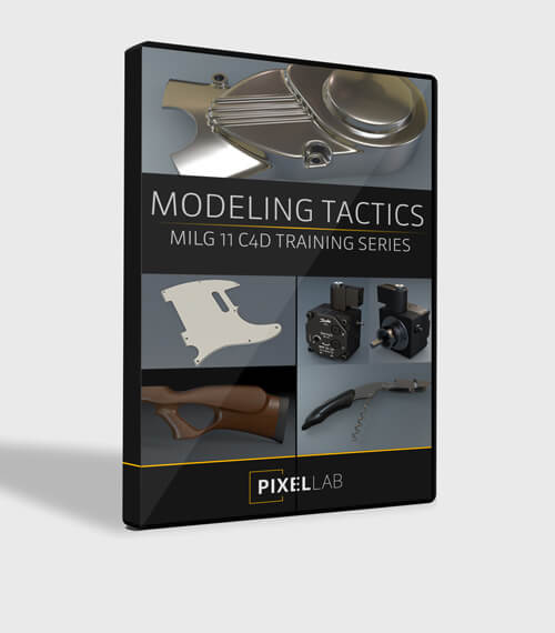 MILG 11: Hard Surface Modeling Training Series for C4D