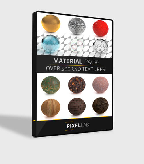 Material Pack for C4D $50