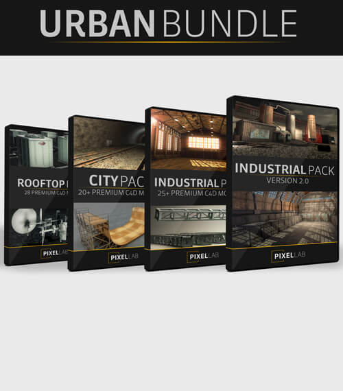 Urban Bundle for C4D $150