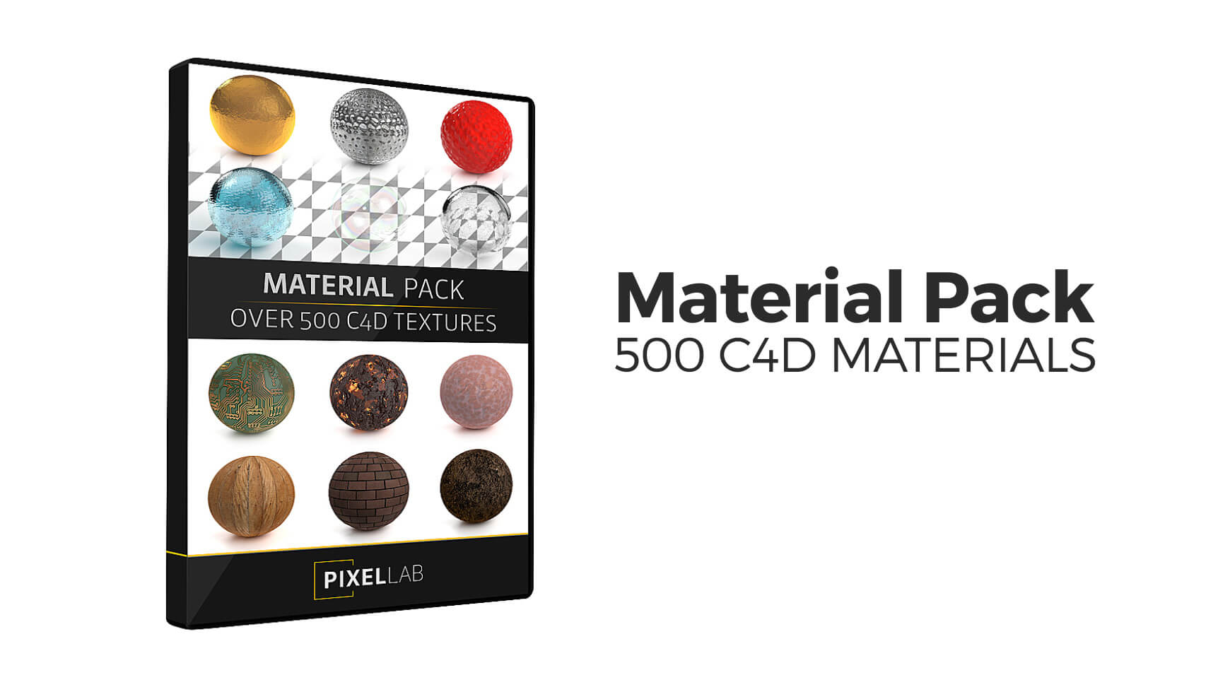 Material Pack for Cinema 4D
