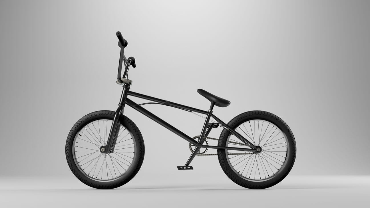 free cinema4d bmx bike model 1296 the pixel lab