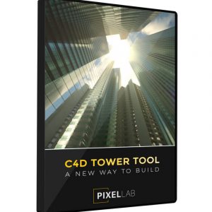 Cinema 4D Tower Tool City Building Skyscraper Generator