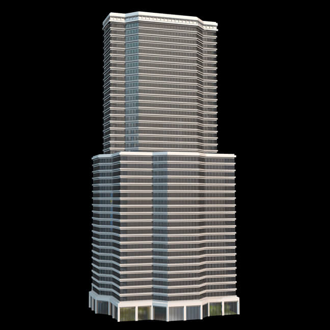 Cinema 4D Tower Tool City Building Skyscraper Generator