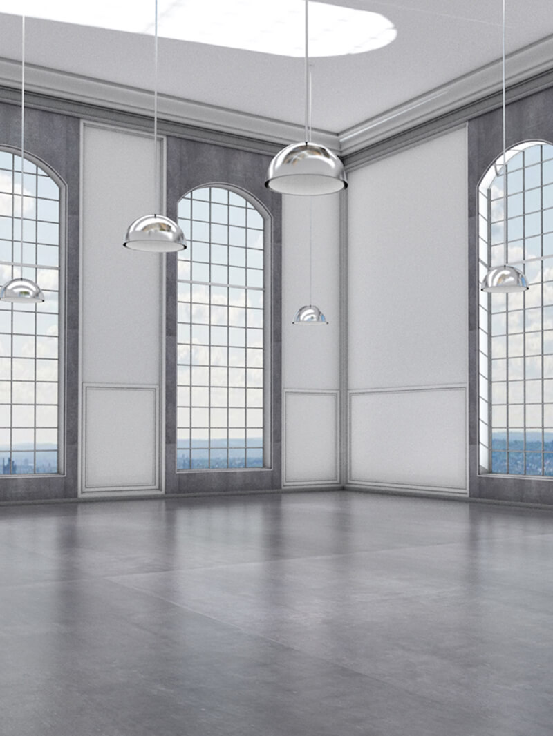 Free C4D 3D Model Museum Interior Scene