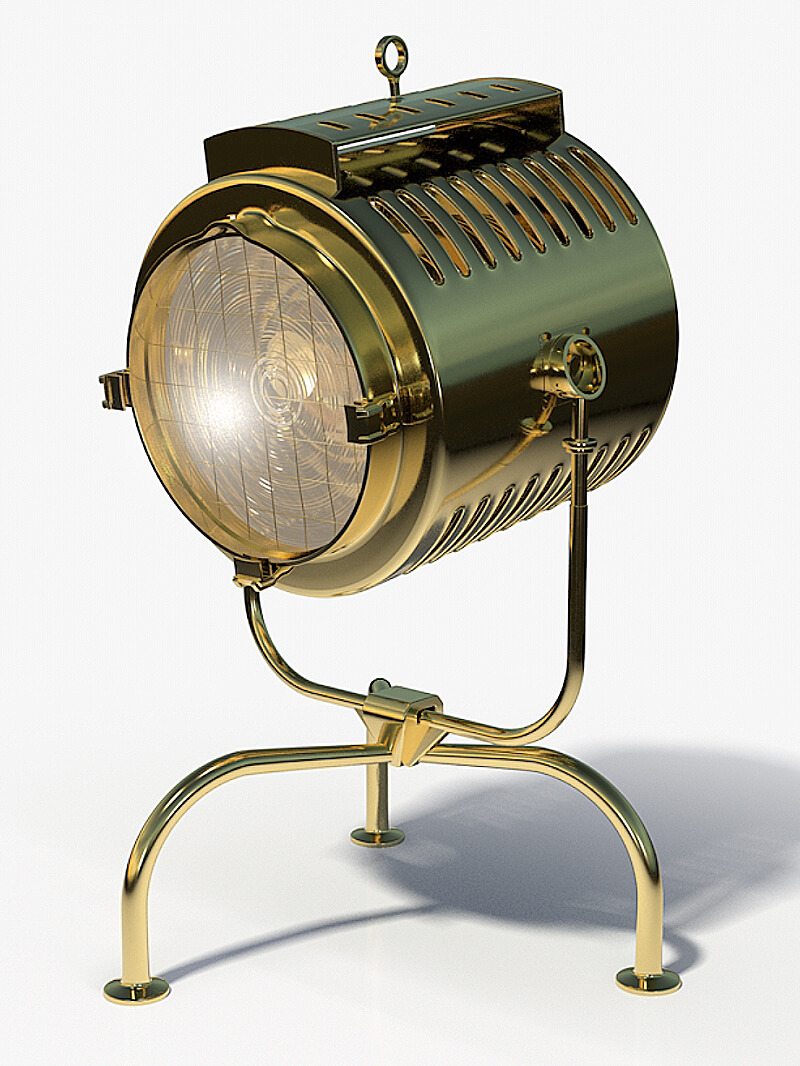 Free Cinema 4D 3D Model Spotlight