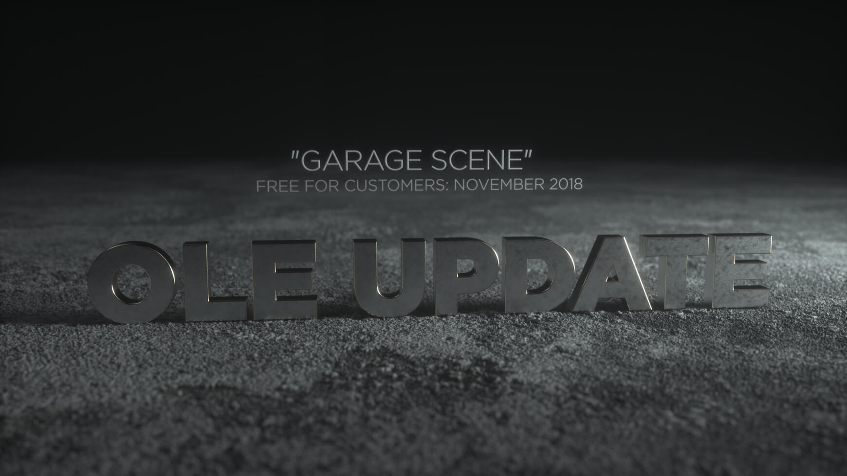 Octane Lighting Essentials Garage Scene C4D