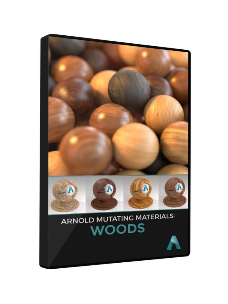 Arnold Mutating Materials Woods