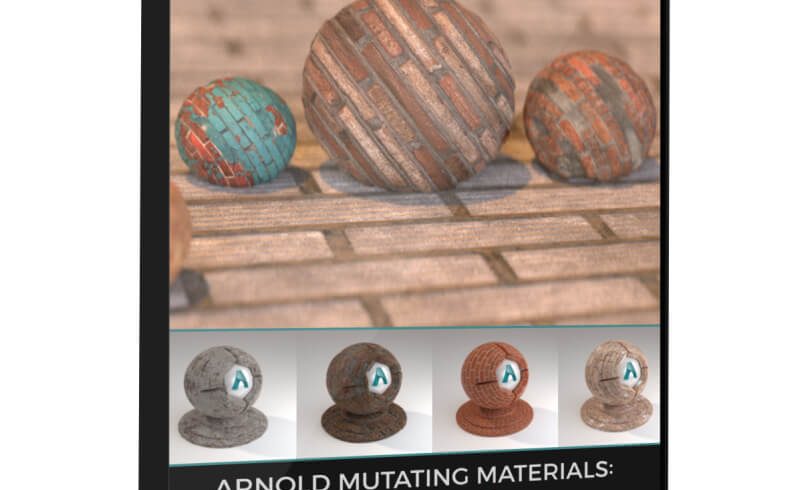Arnold Mutating Materials Bricks