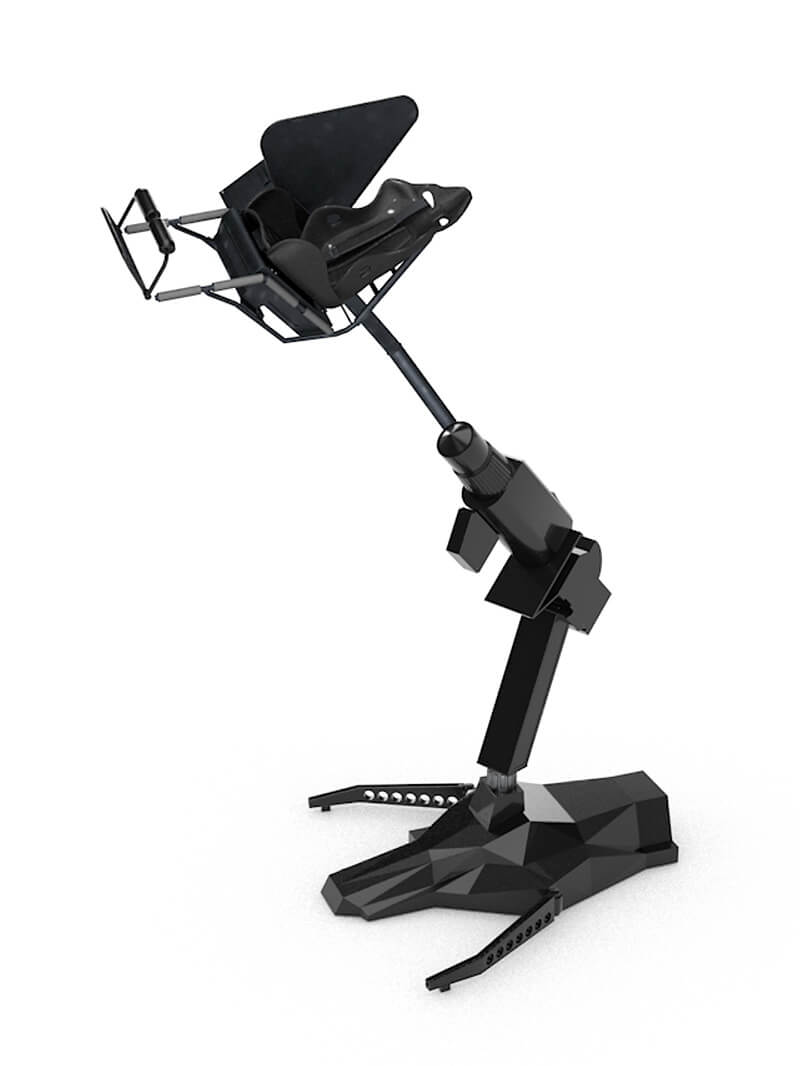 Free Cinema 4D 3D Model MMOne VR Simulator