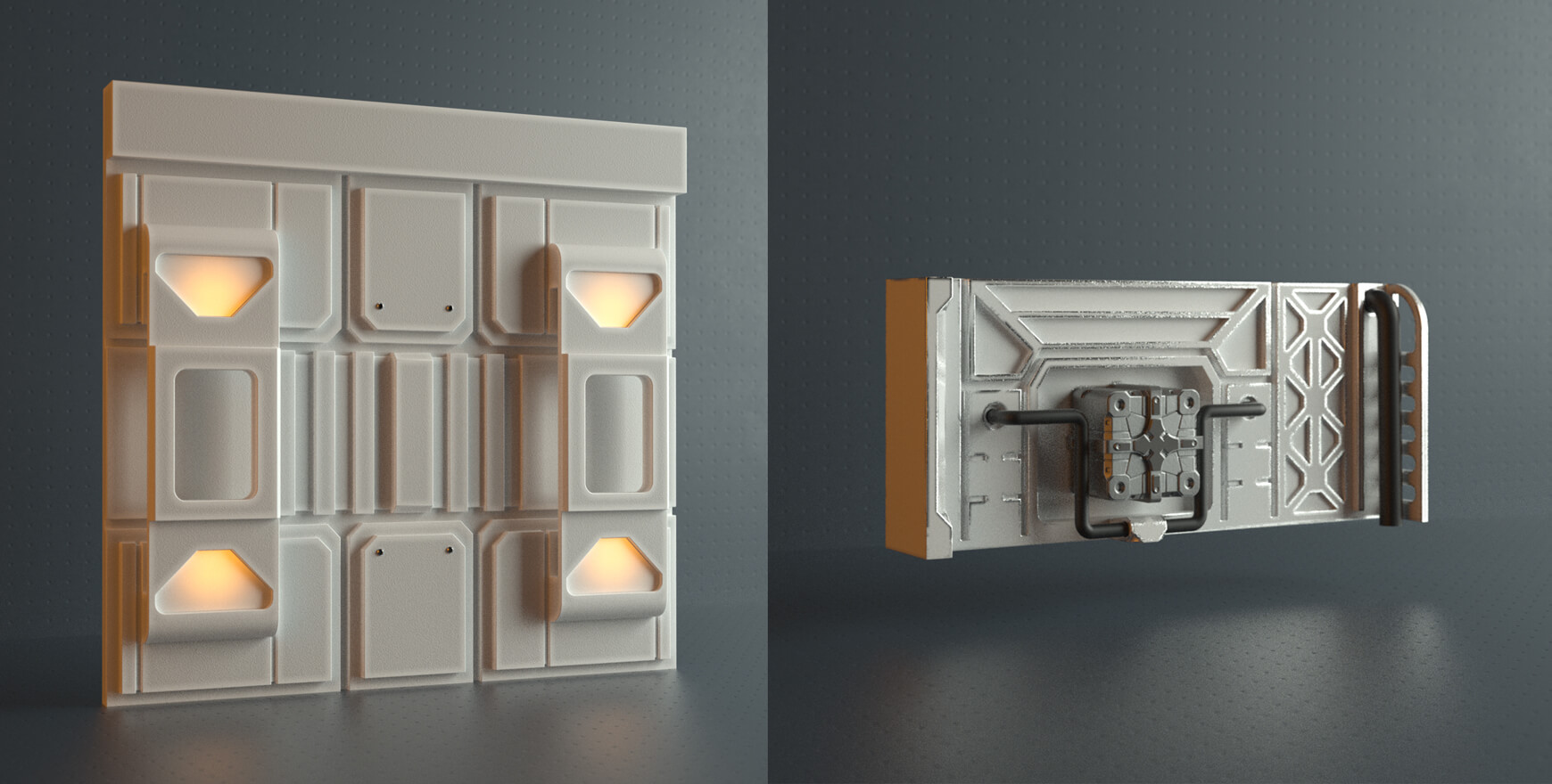 Hard Surfaces Pack for Cinema 4D Octane Kitbash