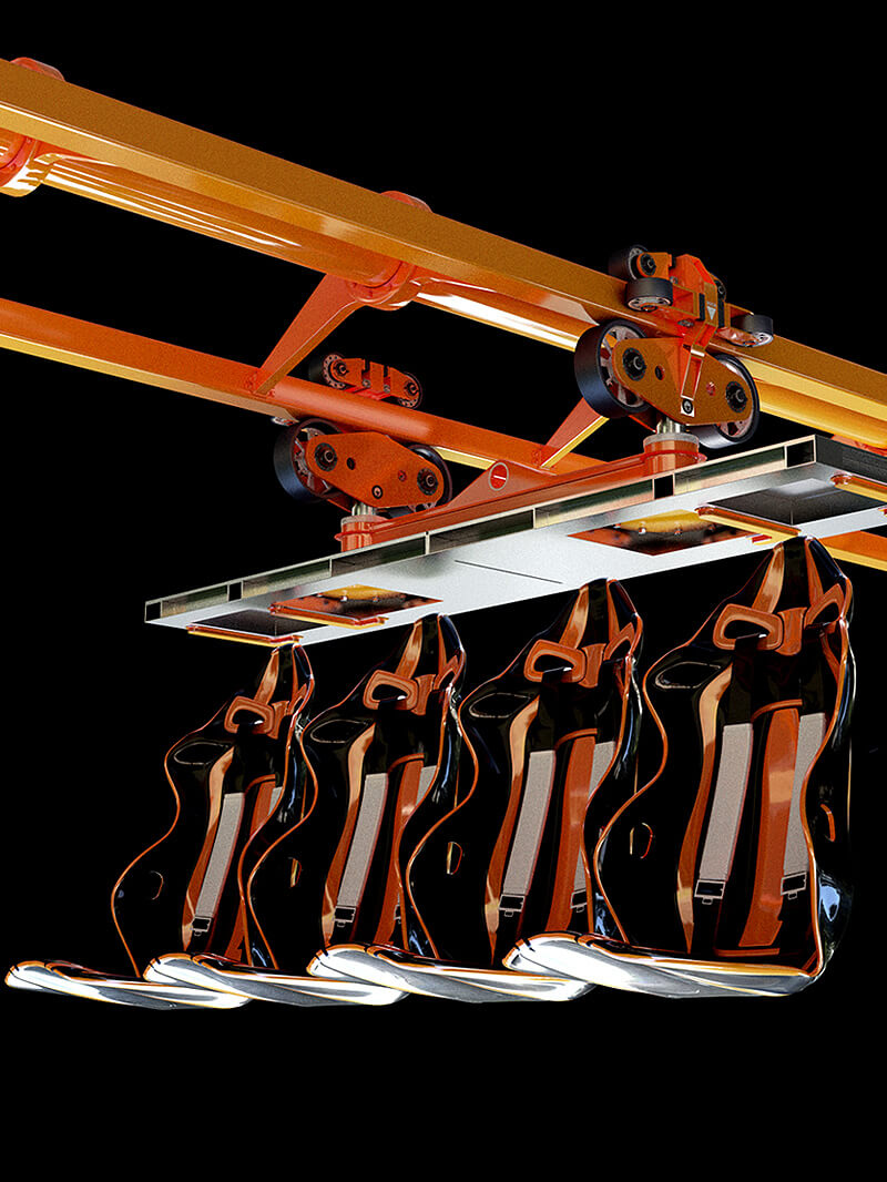 Free Cinema 4D 3D Model Roller Coaster
