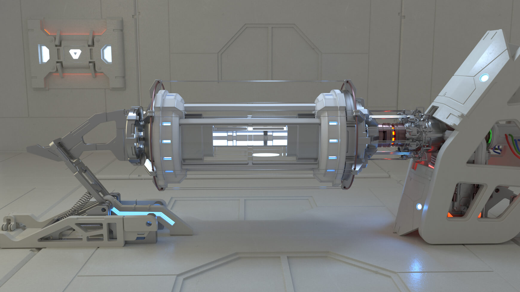 Hard Surfaces Pack for Cinema 4D Octane Kitbash